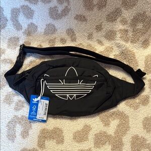 Adidas Black Waist Bag